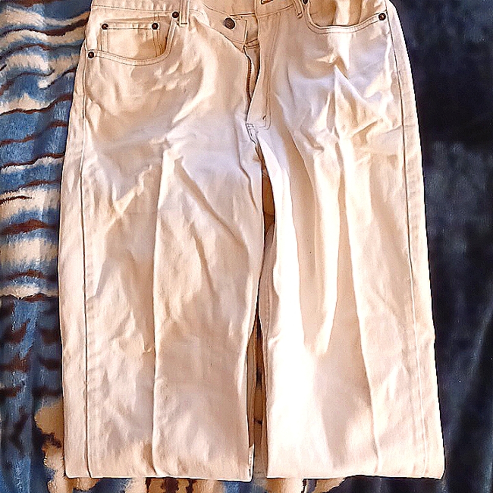 Size 34 Attrak White Jeans